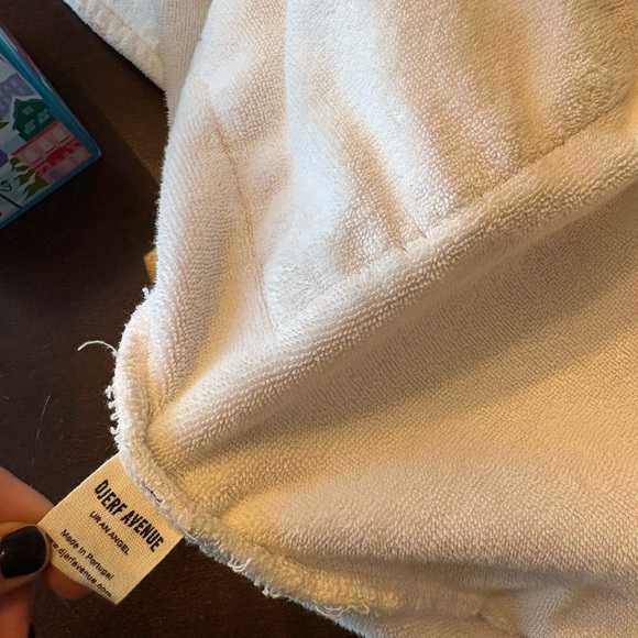 Djerf Avenue White Berries Women's Robe - Picture 6 of 6